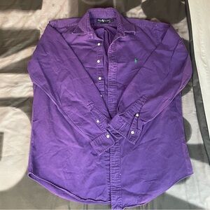 Ralph Lauren garment - dyed oxford shirt
